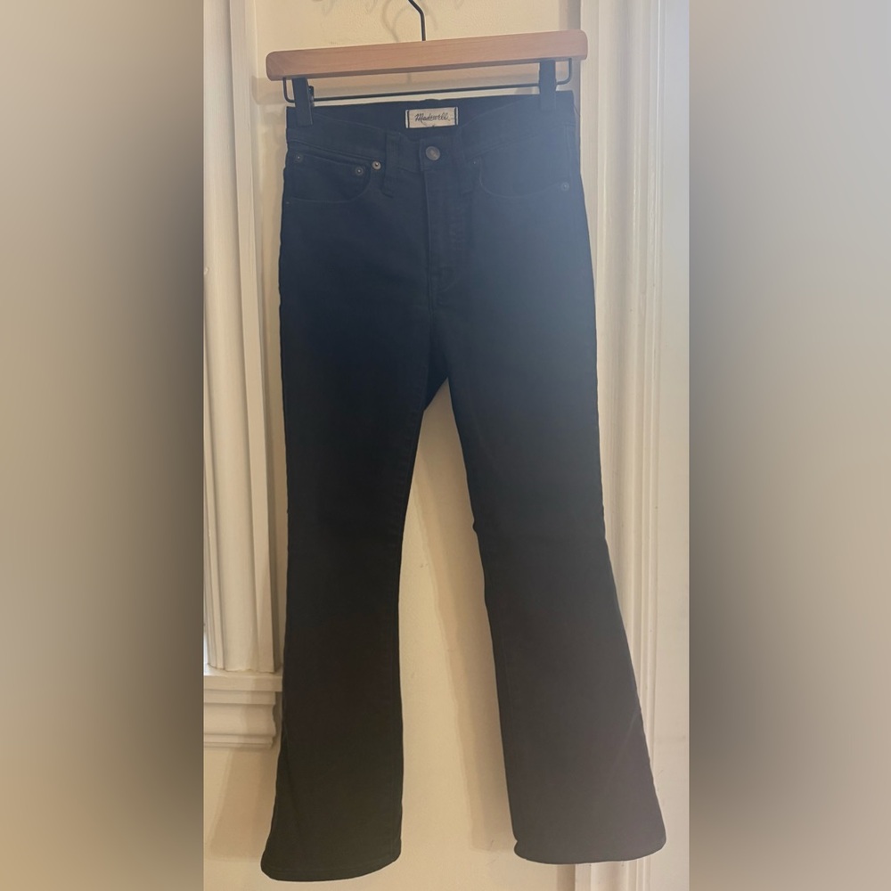 Madewell Black Boot Cut Pants